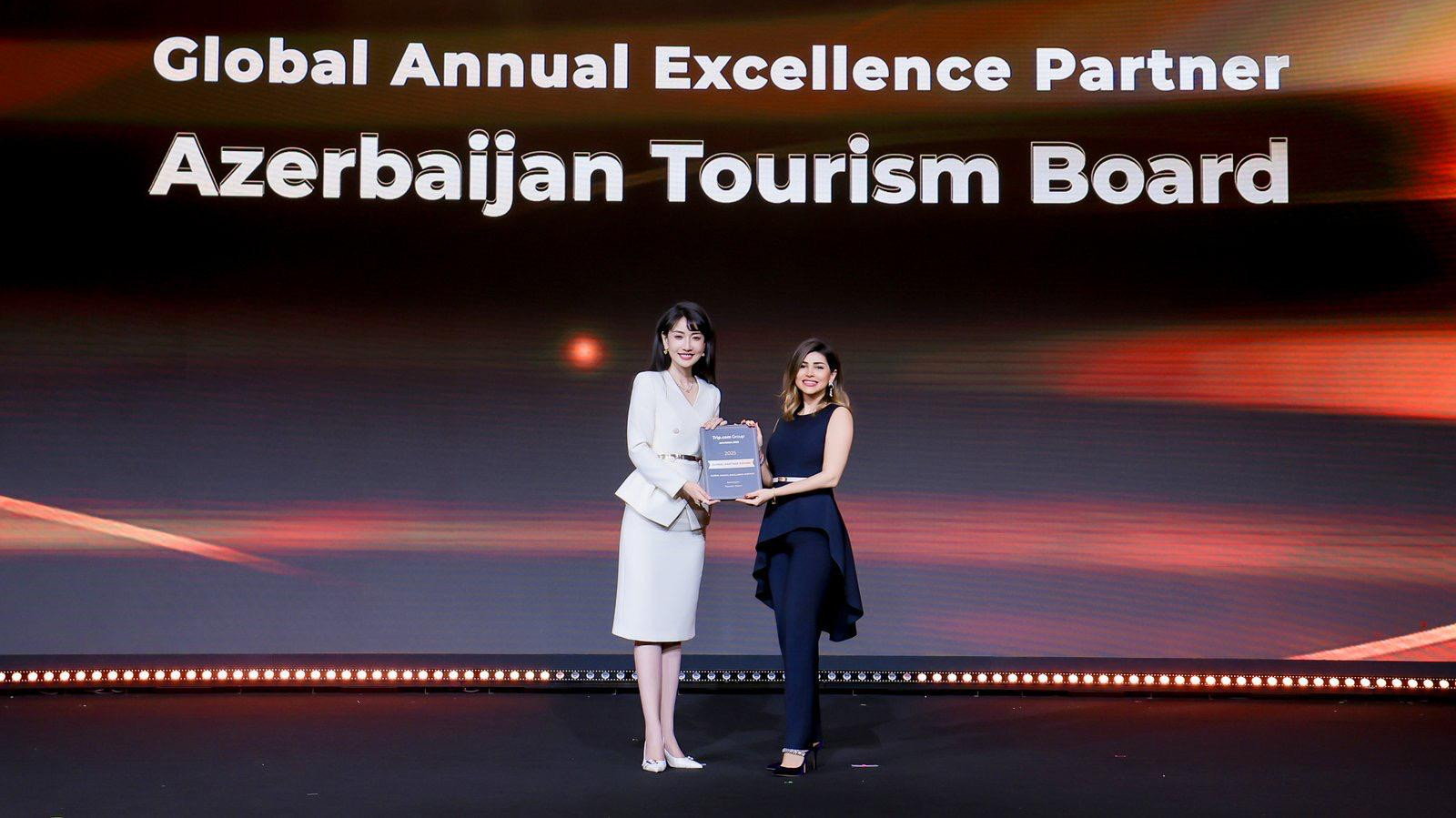 Azerbaijan Tourism Board (ATB) has been honored with the international “Global Partner of the Year” award