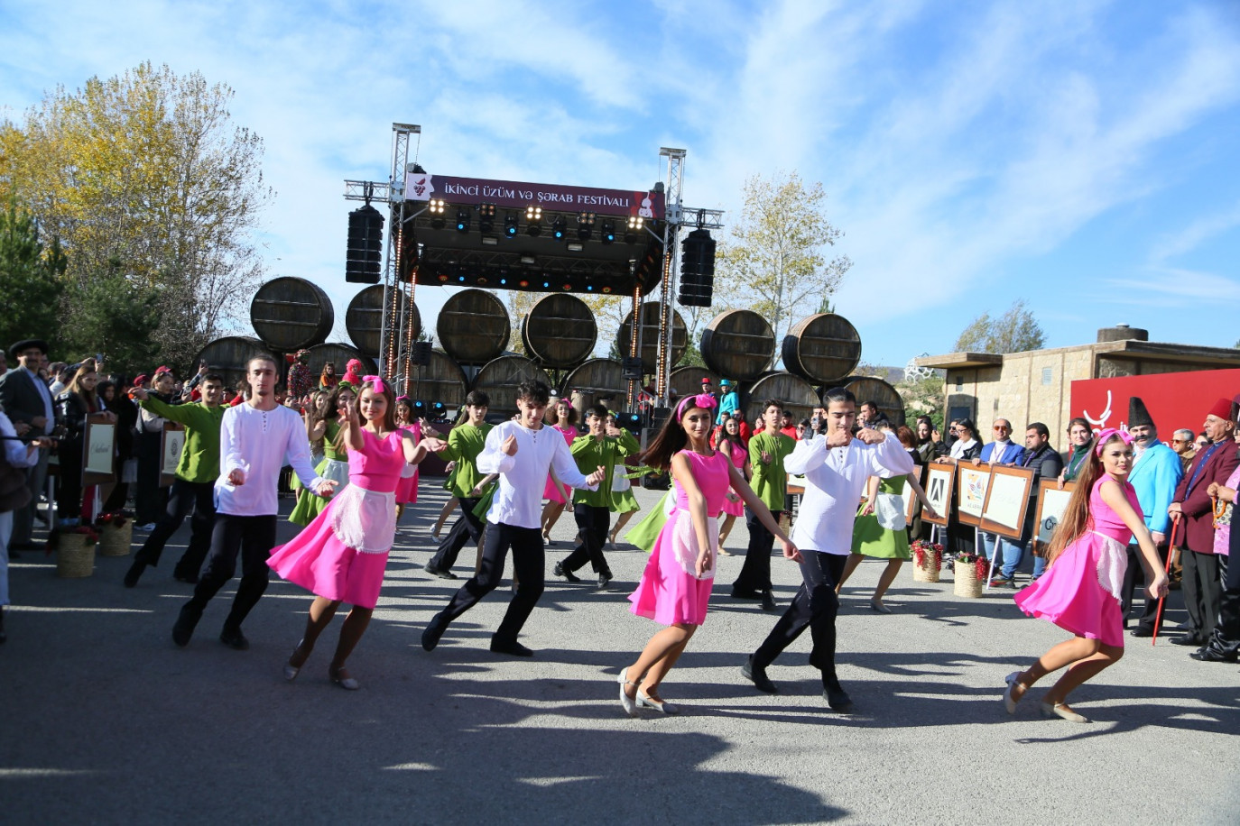 Şamaxıda İkinci Üzüm və Şərab Festivalına start verilib