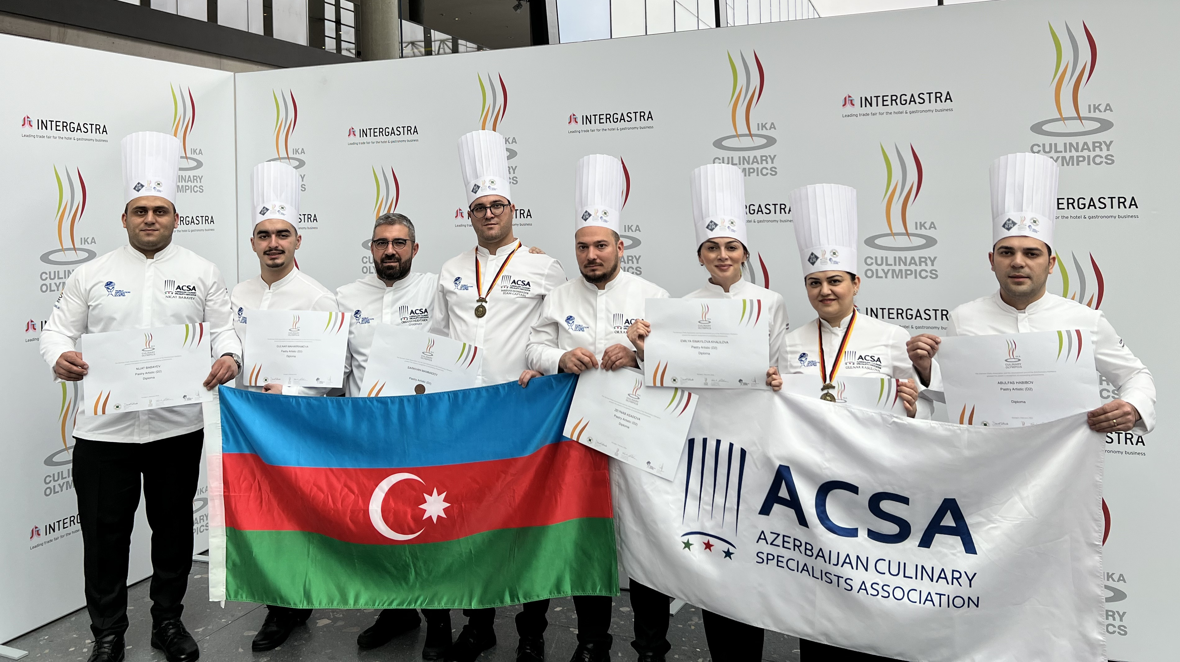 Azerbaijani culinary specialists awarded at the "World Culinary Olympics"