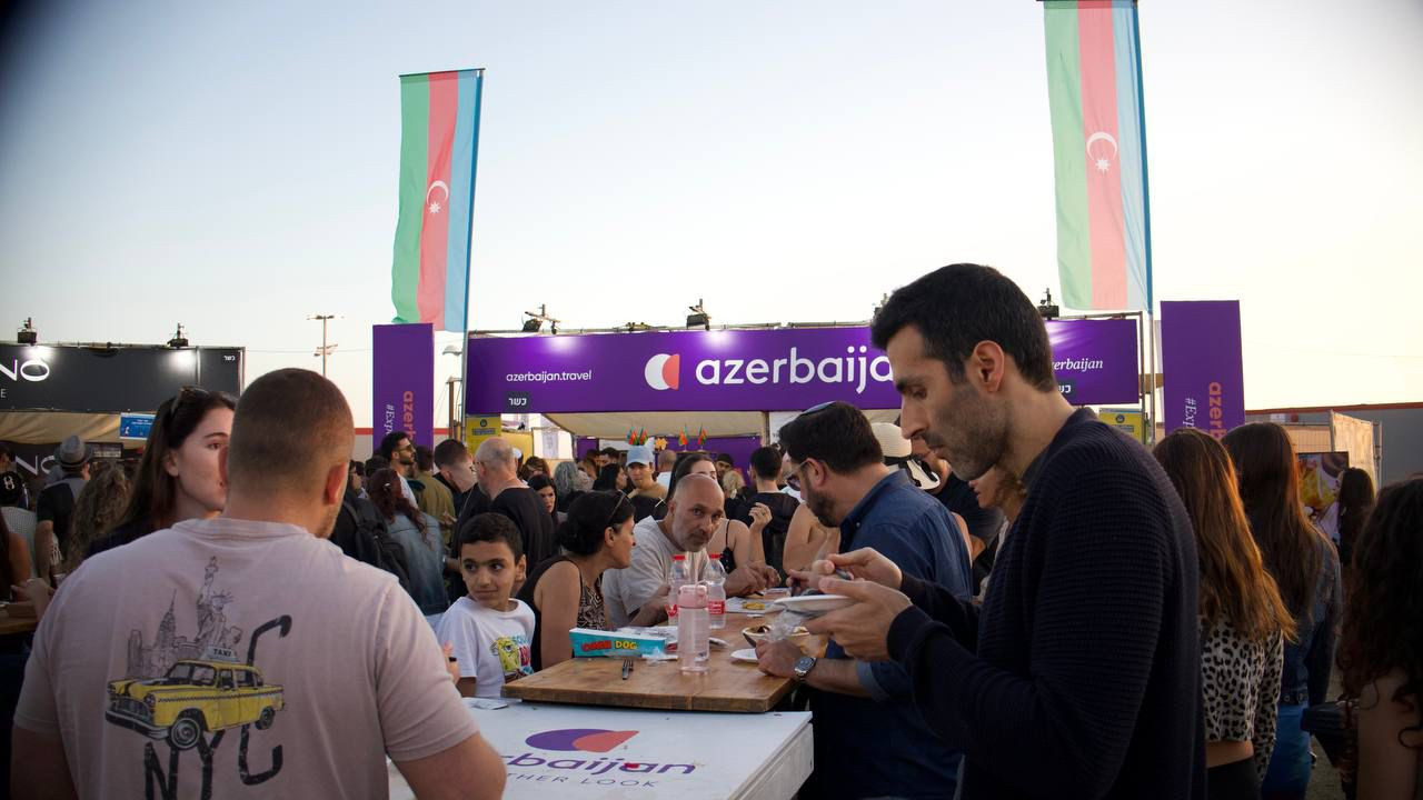 Azerbaijan Represented at “Tel Aviv EAT 2025” Food Festival