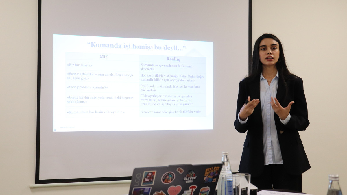 DTA əməkdaşları üçün “Komanda işinin düzgün təşkili” mövzusunda təlim keçirilib