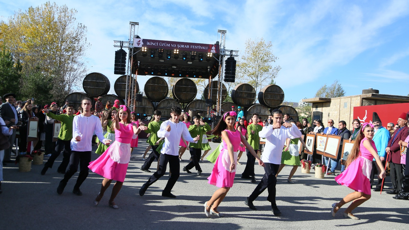 The Second Grape and Wine Festival has been started in Shamakhi