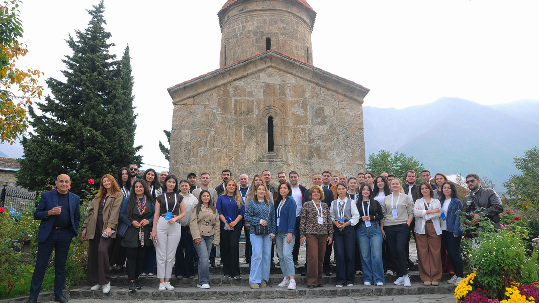 >Şəkinin turizm imkanları mediatur çərçivəsində təqdim olunub