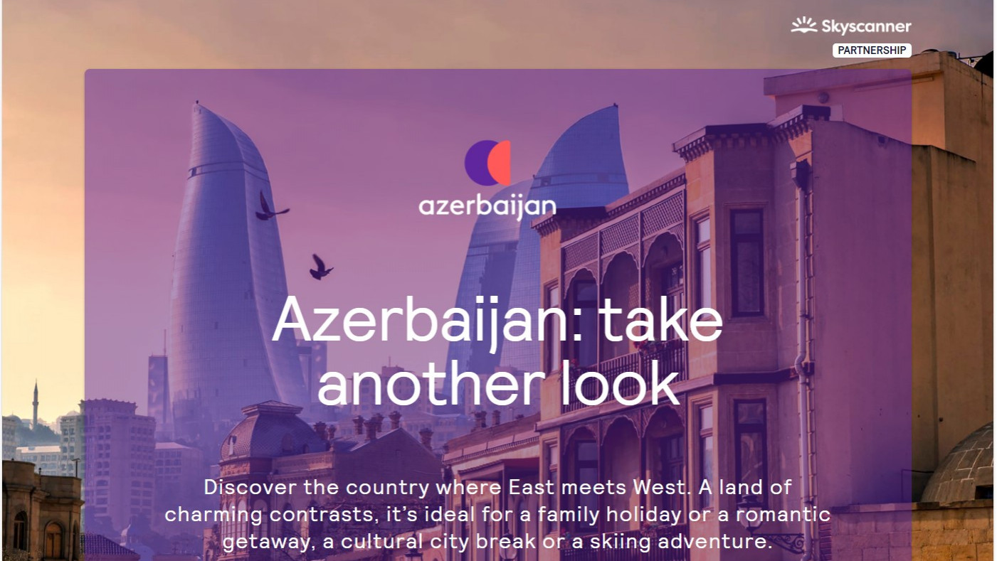 Azərbaycan Turizm Bürosu “Skyscanner” platforması ilə əməkdaşlığa başlayıb