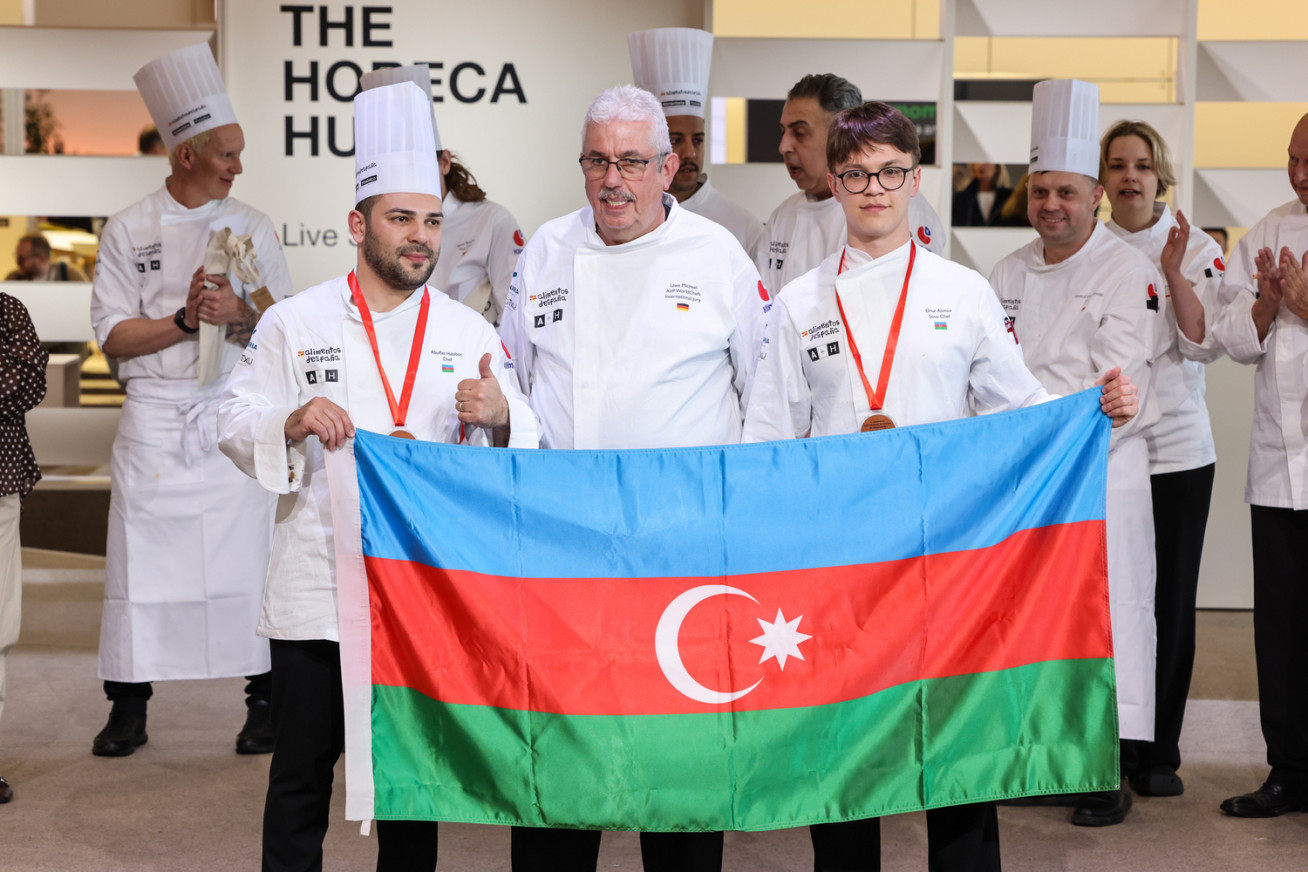 Azerbaijan’s national gastronomy team wins bronze at international championship