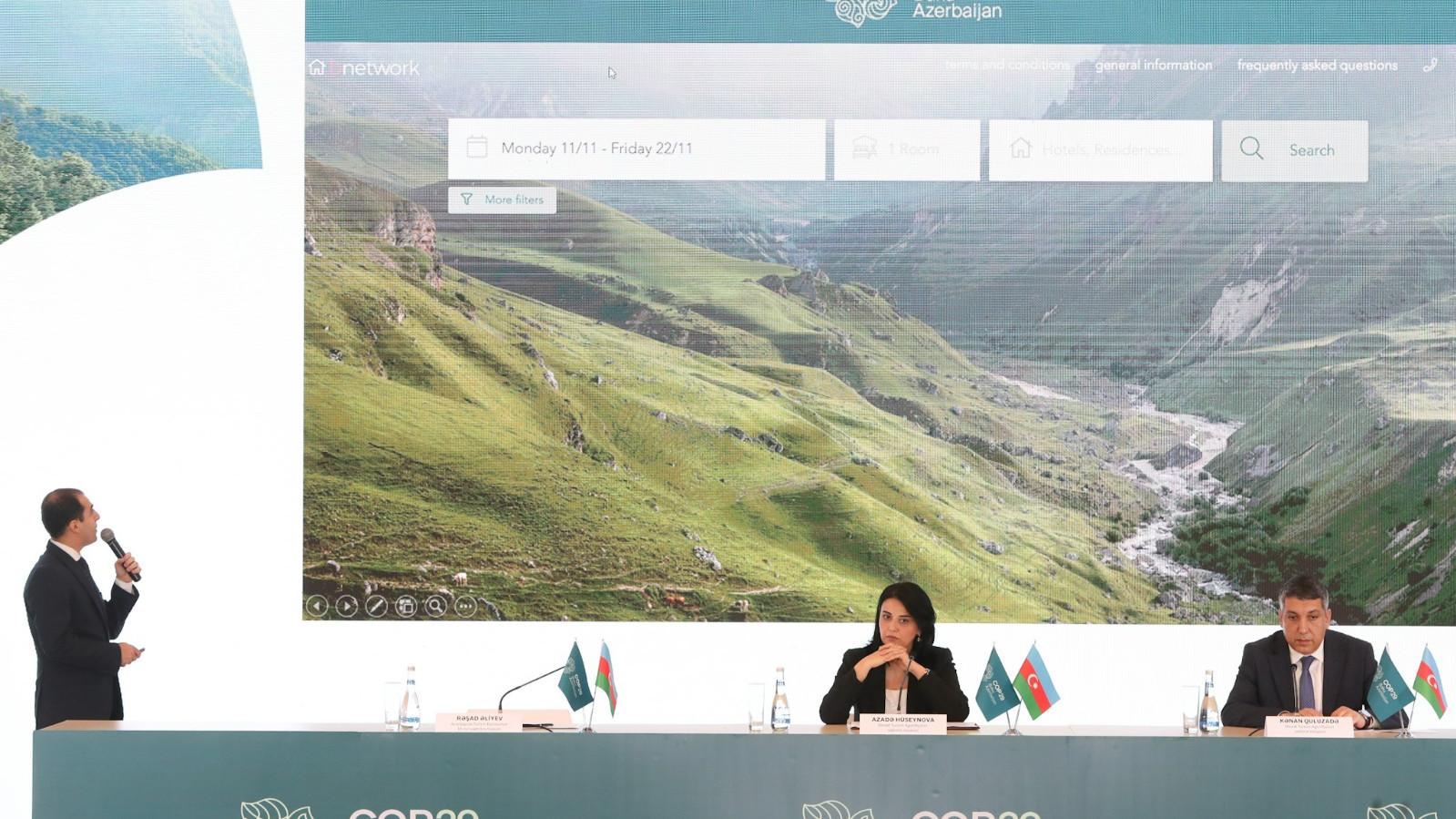 COP29 vahid onlayn rezervasiya platformasını təqdim edir