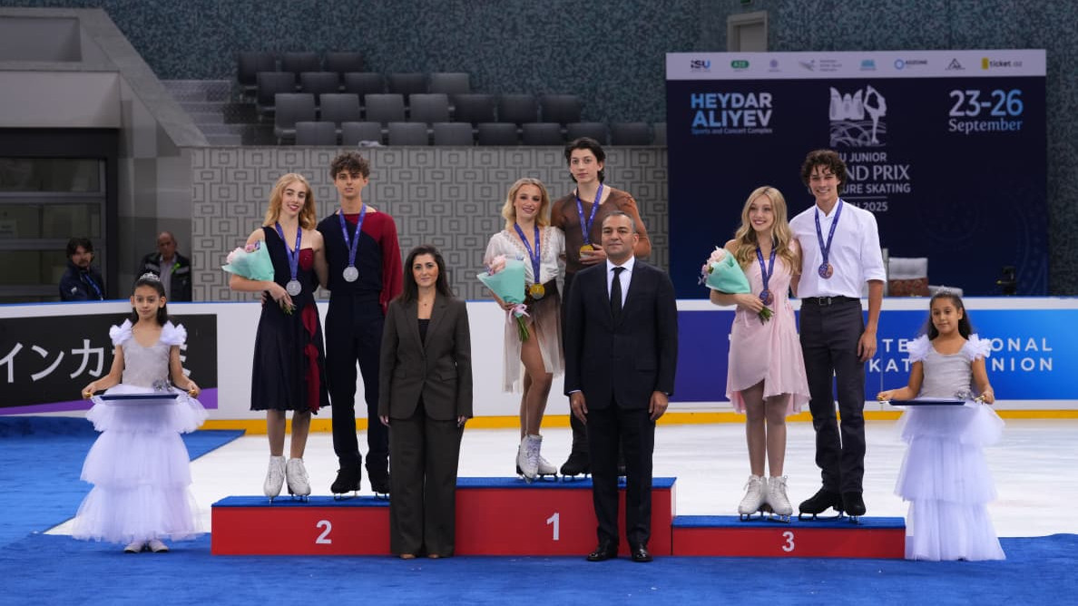 “ISU Junior Grand Prix in Figure Skating” concludes in Baku
