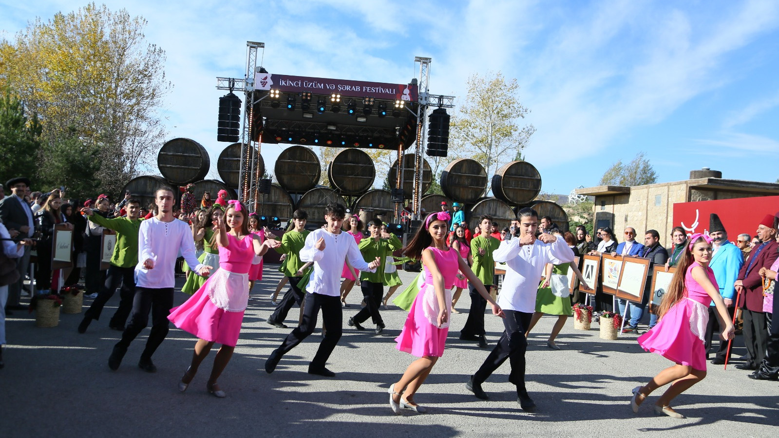Şamaxıda İkinci Üzüm və Şərab Festivalına start verilib}
