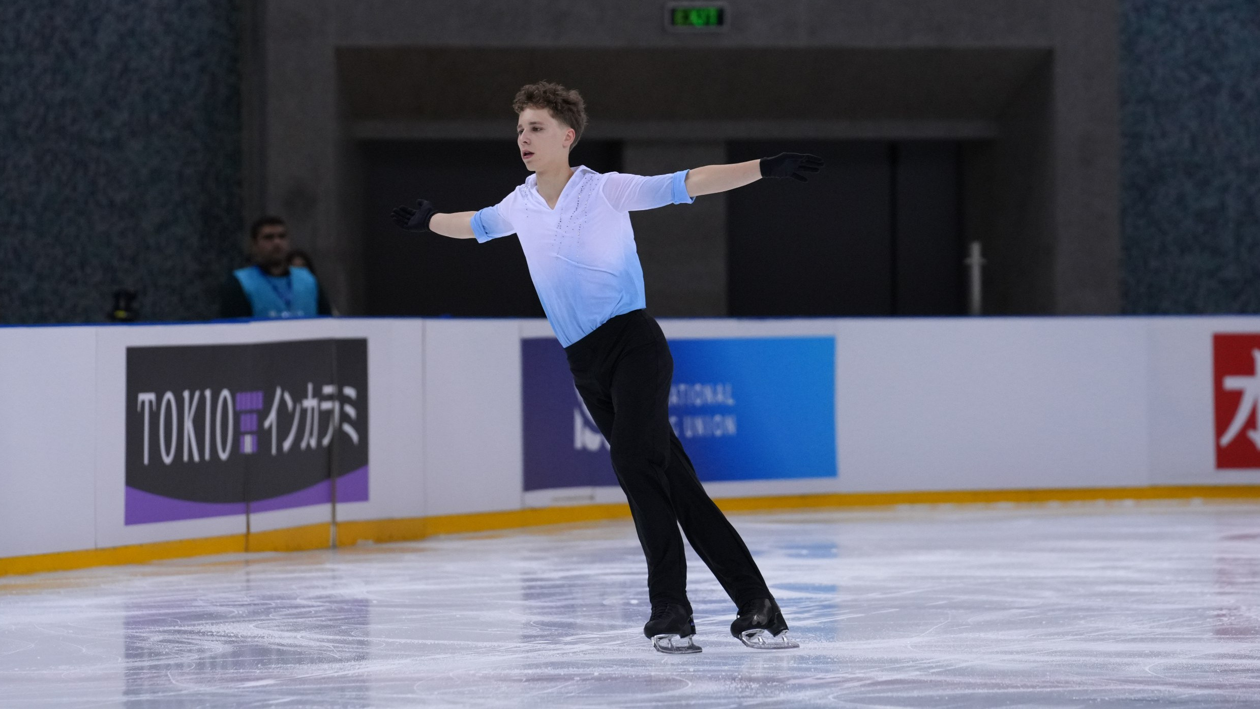 Official opening ceremony of the “ISU Junior Grand Prix in Figure Skating” held in Baku