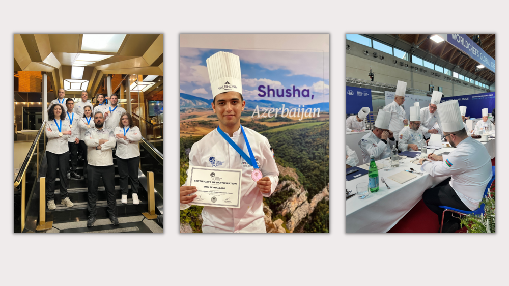 Azerbaijan National Culinary team returns from Italy with four medals