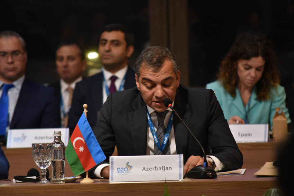 Azerbaijan’s tourism expertise presented at the G20 event in Brazil