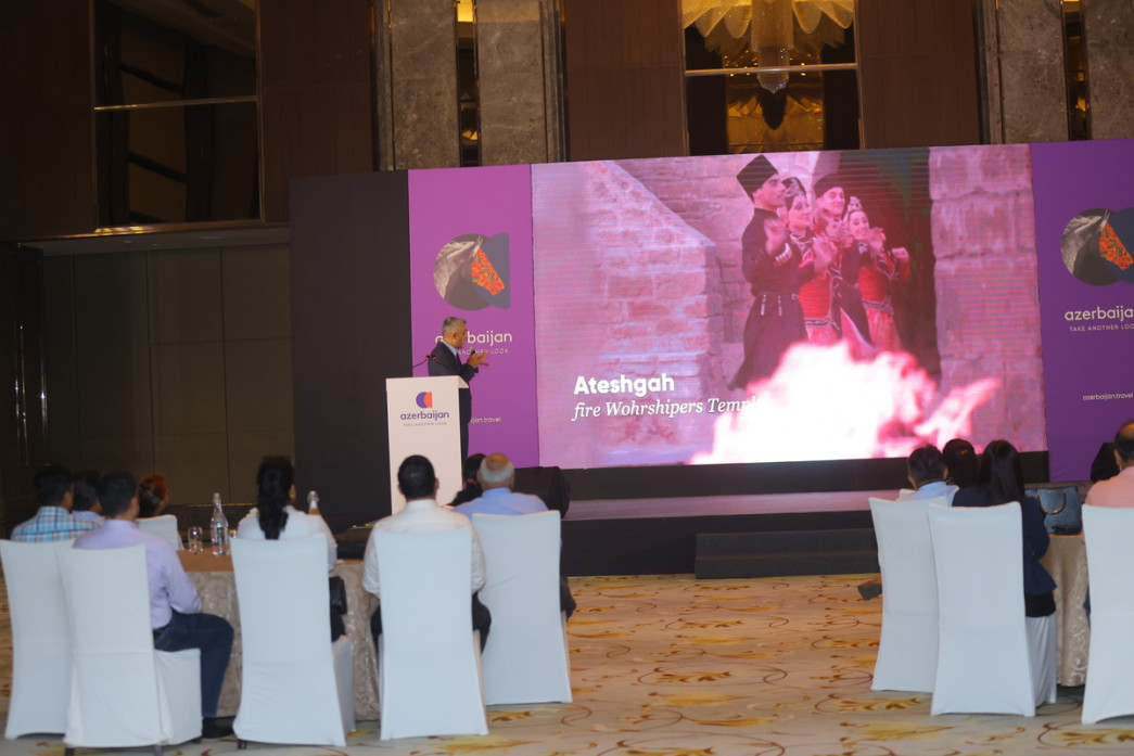 Azerbaijan showcases its tourism potential in India through a series of events