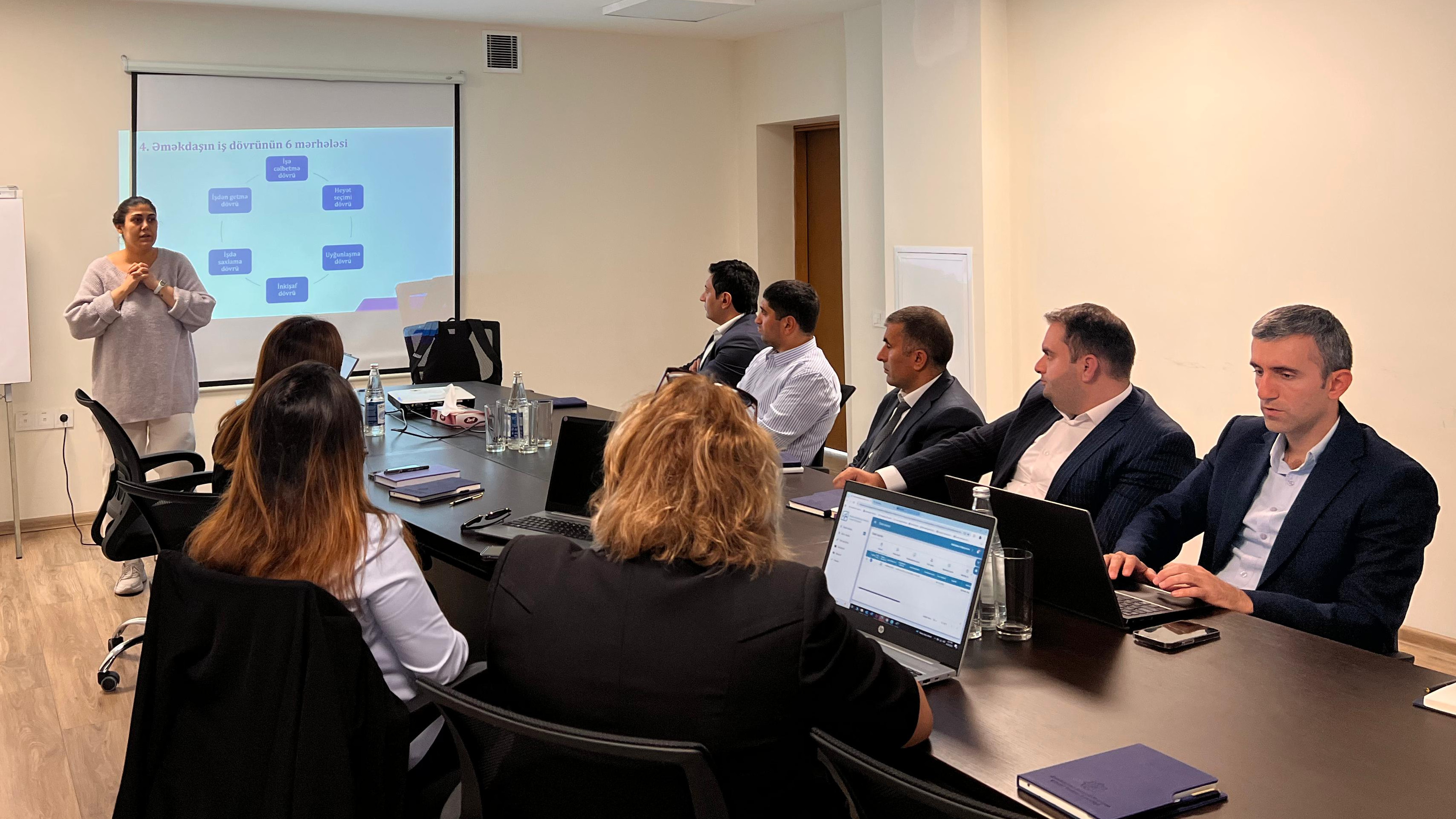 DTA əməkdaşlarına insan resurslarının idarəedilməsi mövzusunda təlim təşkil edilib